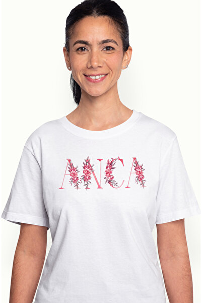 StoryGift Romania Tricou Femei Cu Numele Anca, Floral, Colorat, Creativ, Frum...
