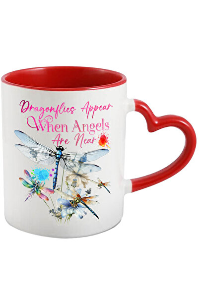 StoryGift Romania Cana Cu Libelule De Diverse Culori Cu Mesajul "dragonflies ...