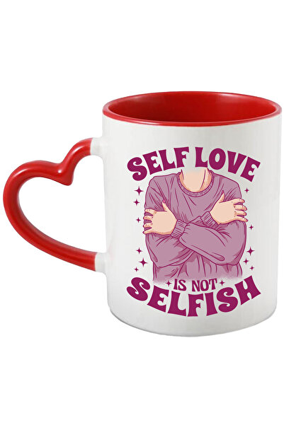 StoryGift Romania Cana Cu Mesaj In Engleza Self Love Is Not Selfish, Imbratis...