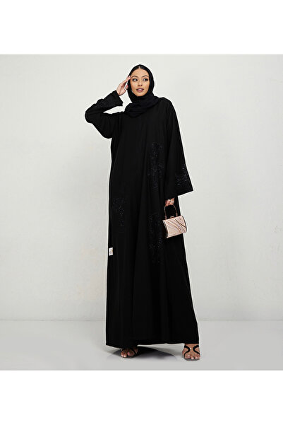 Rosette Abaya Dantil leaves designs
