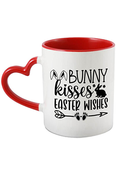 StoryGift Romania Cana Cu Iepuras Si Cu Textul In Engleza "bunny Kisses, East...