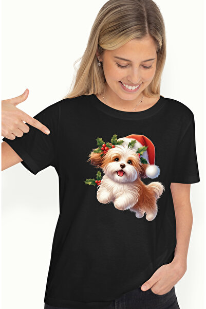 StoryGift Romania Tricou Femei Cu Un Catelus De Talie Mica, Blanos, Ilustrati...