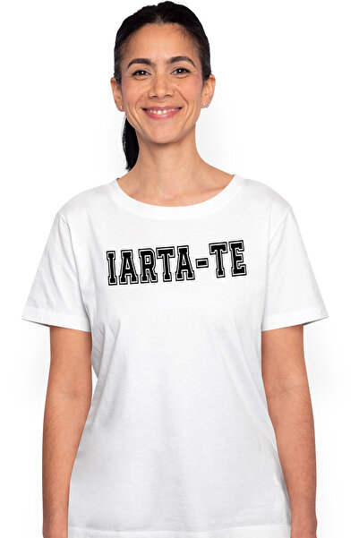 StoryGift Romania Tricou Femei Iarta-te, Mesaj Motivational, Text Inspiration...