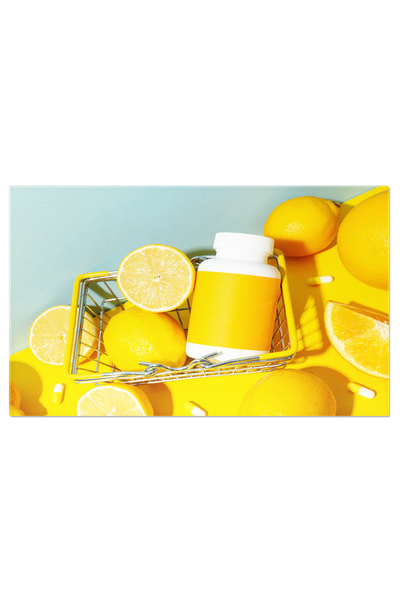 StoryGift Romania Tablou Canvas Formula Revitalizanta Vitamina C Intro Sticla...