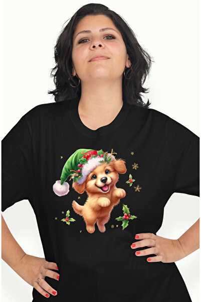 StoryGift Romania Tricou Femei Cu Un Catelus Bucuros, Ilustratie, Caciula De ...