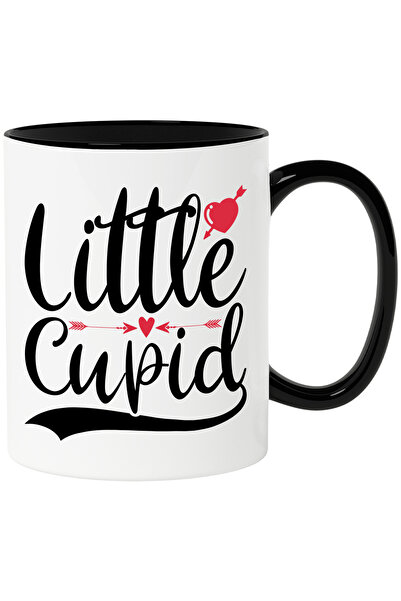 StoryGift Romania Cana Cu Inimioare Si Textul In Engleza "little Cupid" - Mic...