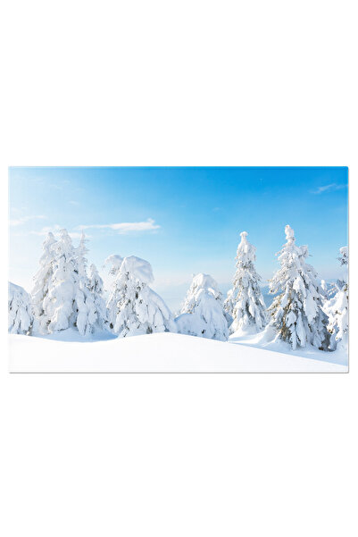 StoryGift Romania Tablou Canvas Brazi Eterni Infara Unui Peisaj Muntos: Craci...