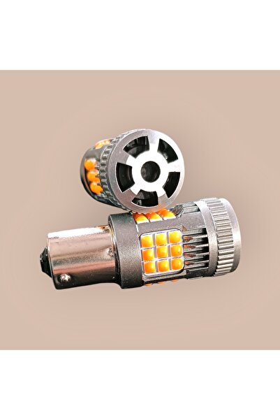 YENİLZD ALFA LED AMERİKAN PARK İÇİN UYUMLU FANLI SİNYAL LEDİ TURUNCU 93 TEK D...