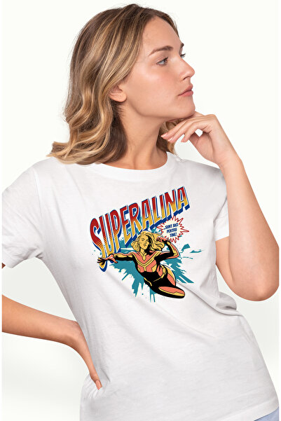 StoryGift Romania Tricou Femei Super Alina, Supererou Sunt Aici Pentru Tine, ...
