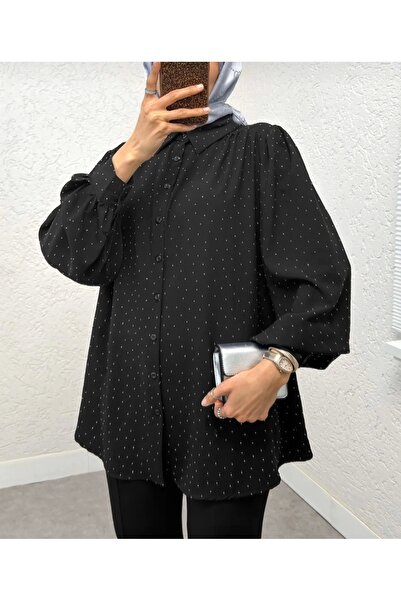 DEFNECE BUTİK قميص أيروبين محشش