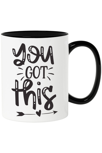 StoryGift Romania Cana Cu Inimioara Si Textul In Engleza "you Got This" - Te ...