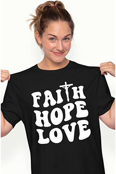 StoryGift Romania Tricou Femei Cu O Cruce Pe Care Este Rastignit Iisus Si Mes...