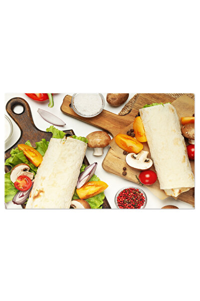 StoryGift Romania Tablou Canvas Gustare Rapida Sau Preparata Acasa Ciuperci Umplute Cu Pui Si Ceapa, Prezentate P