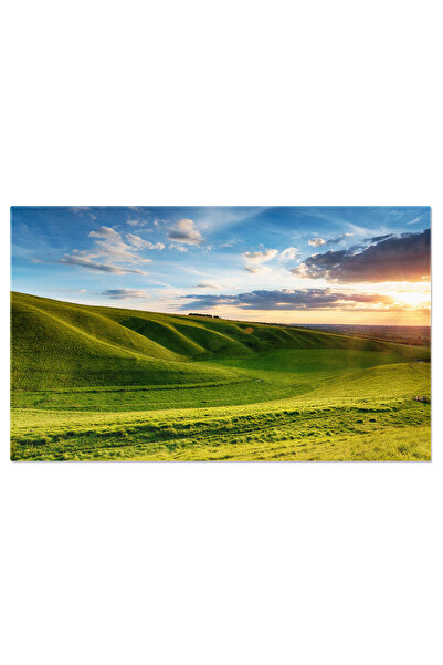 StoryGift Romania Tablou Canvas Apus Dramatic Peste Manger La Uffington In Ox...