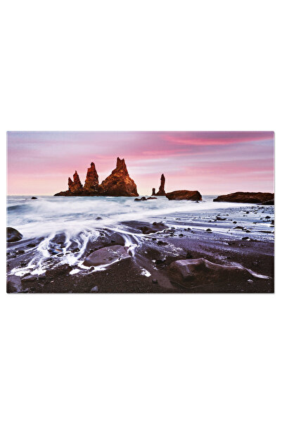 StoryGift Romania Tablou Canvas: Formatiuni Basaltice Uimitoare Pe Coasta Eur...