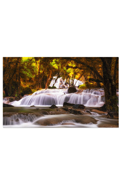 StoryGift Romania Tablou Canvas Priveliste La Apus Peste Dealuri Cu Brazi, Ho...