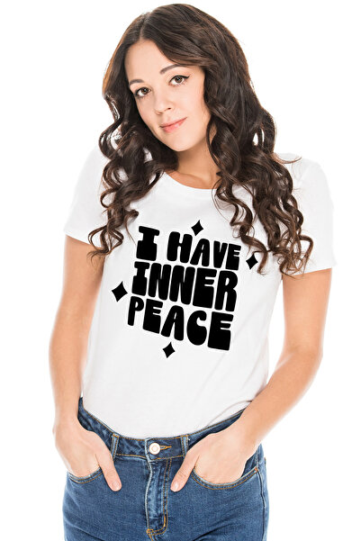 StoryGift Romania Tricou Femei pentru cei care au pace interioara cu imprimeu...