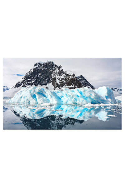 StoryGift Romania Tablou Canvas: Explorand Antarctica, Peisaj Polar Si Ghetar...