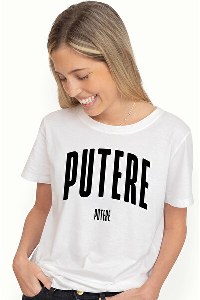 StoryGift Romania Tricou Femei Cuvantul Putere, Motivational, Self Help, Inte...