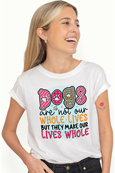 StoryGift Romania Tricou Femei cu mesajul "Dogs are not our whole lives, but ...