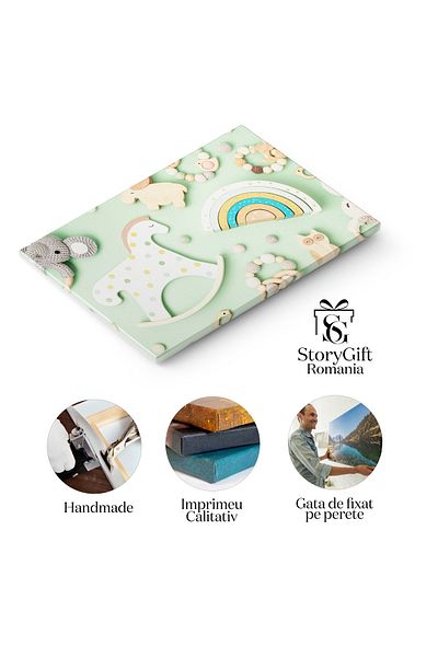 StoryGift Romania Tablou Canvas - Semafoarele Educatiei: Siguranta Rutiera