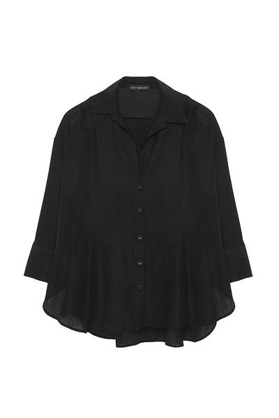 Quzu Relaxed Cut Oversize Shirt