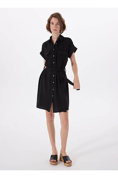 Koton Black Women's Dress 5Sak80027Pw
