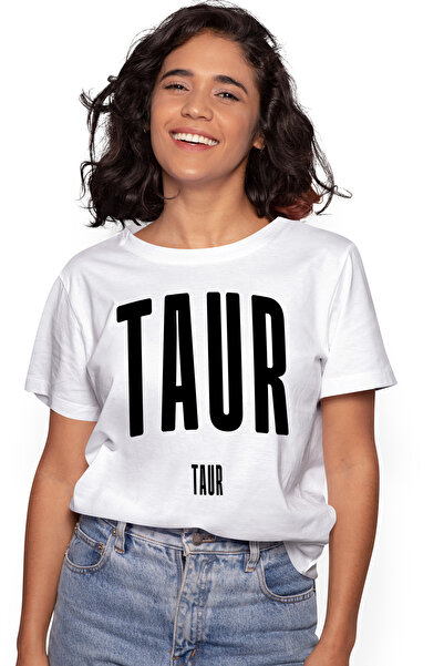 StoryGift Romania Tricou Femei Cuvantul Taur, Motivational, Self Help, Intelegere de Sine, Aprecie WHT_L