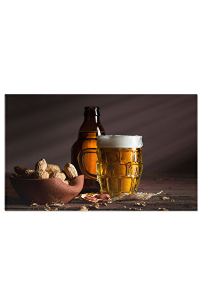 StoryGift Romania Tablou Canvas Bucurie Cu Prietenii Arahide Si Bere Combinar...