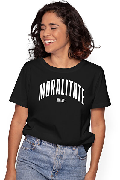 StoryGift Romania Tricou Femei Cuvantul Moralitate, Motivational, Self Help, ...