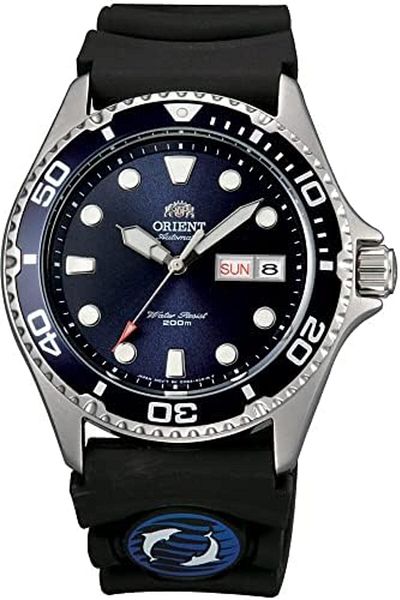 Orient Men's Japanese Automatic/Hand-Winding Stainless Steel 200 Meter Diving Watch