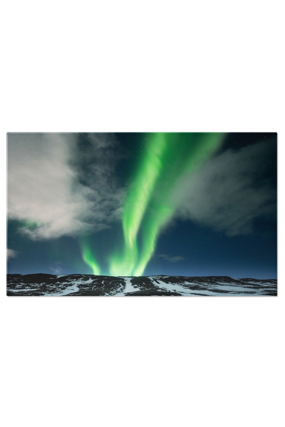 StoryGift Romania Tablou Canvas Cu Peisaj Cosmic - Vestrahorn, Islanda - Noap...