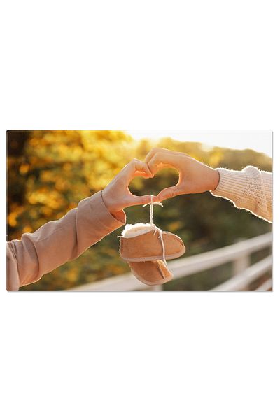 StoryGift Romania Tablou Canvas: Asteptarea Unei Noi Vieti: Legatura Dintre Mama Si Copil