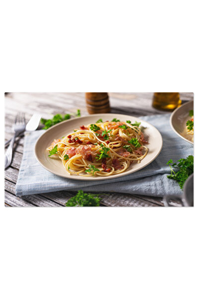 StoryGift Romania Tablou Canvas Gustari Italiene: Macaroane Bolognese - Canvas, Portie, Gatit
