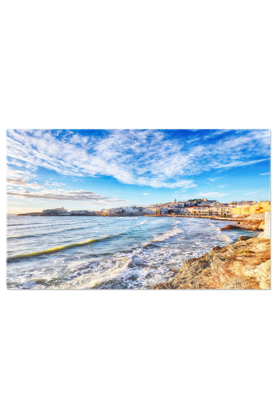 StoryGift Romania Tablou Canvas Fotografie Vedere Minunata A Centrului Istori...