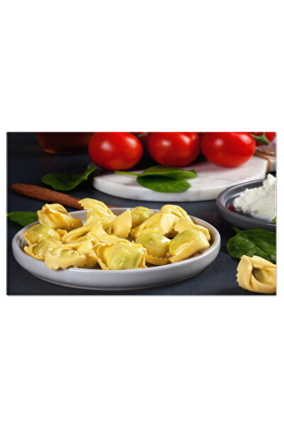 StoryGift Romania Tablou Canvas - Delicii Italiene De Acasa Cu Tortellini Si Arome Delicioase