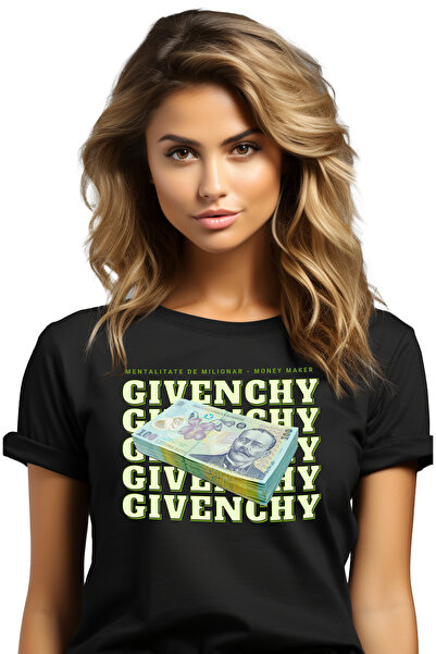 StoryGift Romania Tricou Femei - 100 Lei Romanesti, Cu Imprimeu Pe Fata, 100%...
