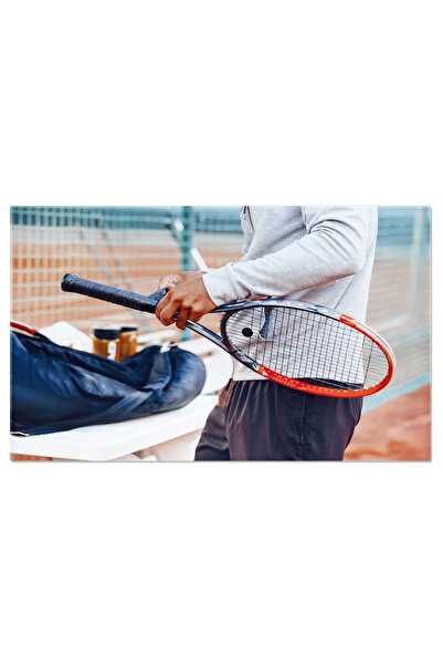 StoryGift Romania Tablou Canvas - Repararea Racketului De Tenis - Precizie Si...