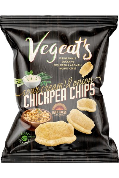 Healthy Life Fırınlanmış Ekşi Krema & Soğanlı Nohut Cipsi (50GR) * 3ADET