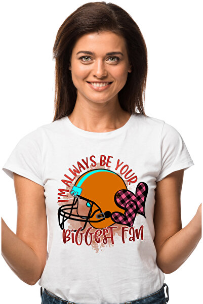 StoryGift Romania Tricou Femei cu inimioare si casca pentru fotbal american c...