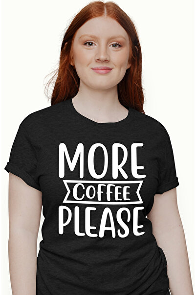 StoryGift Romania Tricou Femei pentru iubitorii de cafea cu mesajul "More cof...