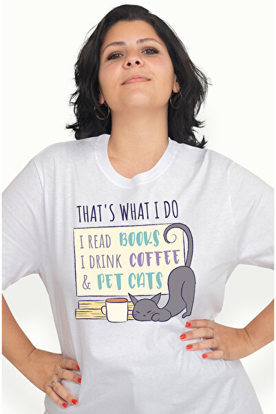 StoryGift Romania Tricou Femei Cu Pisica Dormind, Text In Engleza That's What...