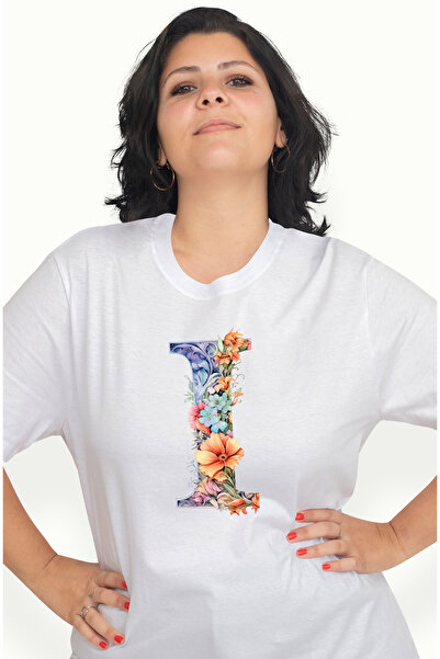 StoryGift Romania Tricou Femei cu litera "I", ilustratie, pentru copii, scoal...