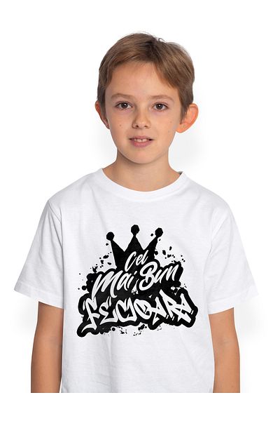 StoryGift Romania Tricou Copii Baieti Pentru Cel Mai Bun Fecioara, Apreciere, Cadou, Rasplata, Multumire 100
