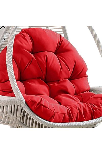 JANGEAR Swing Hanging Basket Sitting Cushion, Egg Shaped Chair Cushions {Chair Not Included]