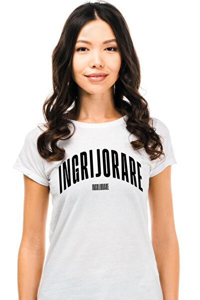 StoryGift Romania Tricou Femei Cuvantul Ingrijorare, Motivational, Self Help,...