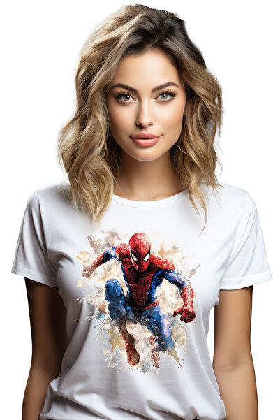 StoryGift Romania Tricou Femei Cu Supereroi, Marvel, Omul Paianjen, Peter Par...