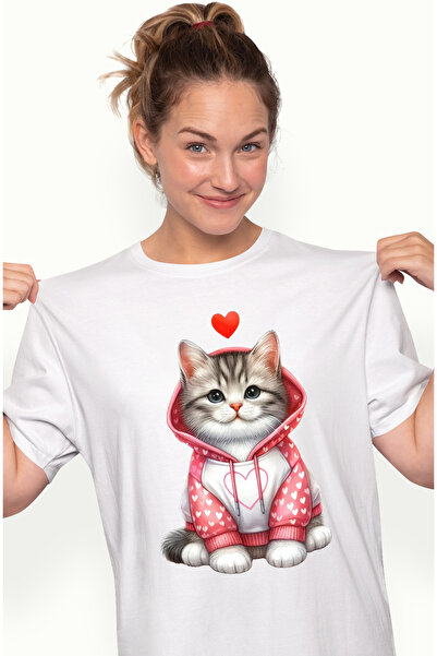 StoryGift Romania Tricou Femei cu 2 pinguini, ilustratie, inimioara, bucurie,...