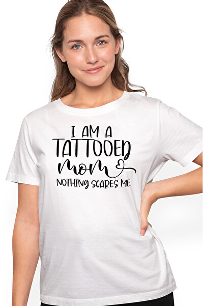 StoryGift Romania Tricou Femei pentru mamele tatuate pe care nu le sperie nim...
