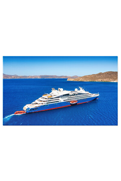 StoryGift Romania Tablou Canvas Vedere Aeriana A Unei Ferme Agricultura In Pe...